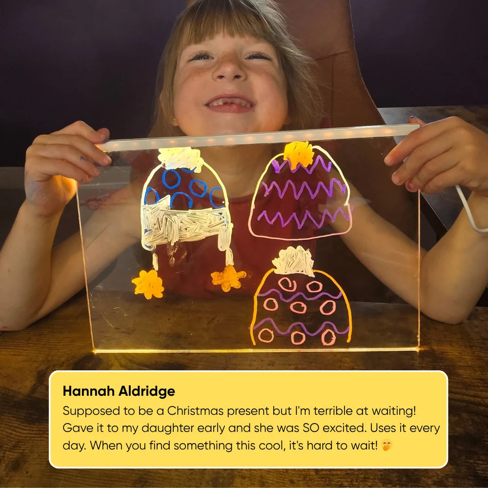 LED Drawing Board for Kids