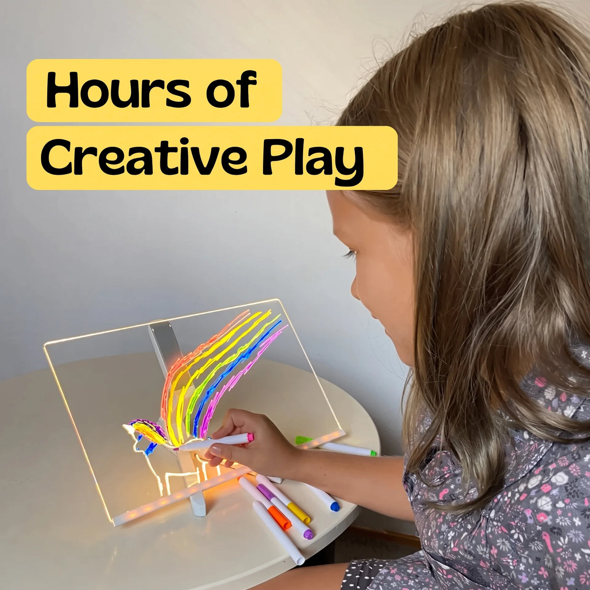 LED Drawing Board for Kids