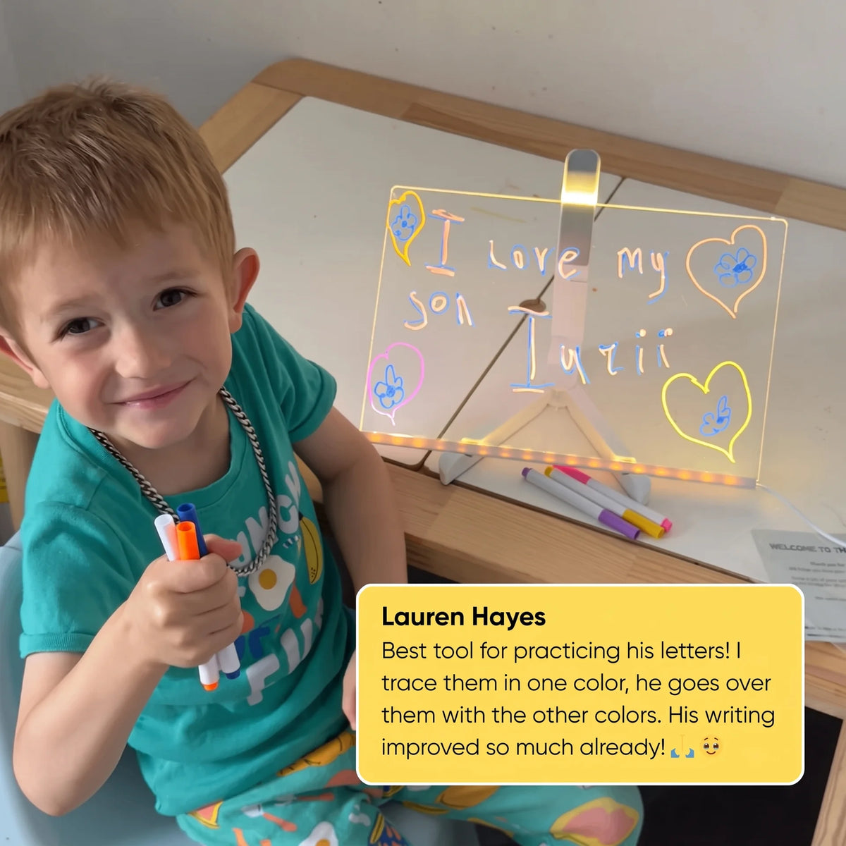 LED Drawing Board for Kids